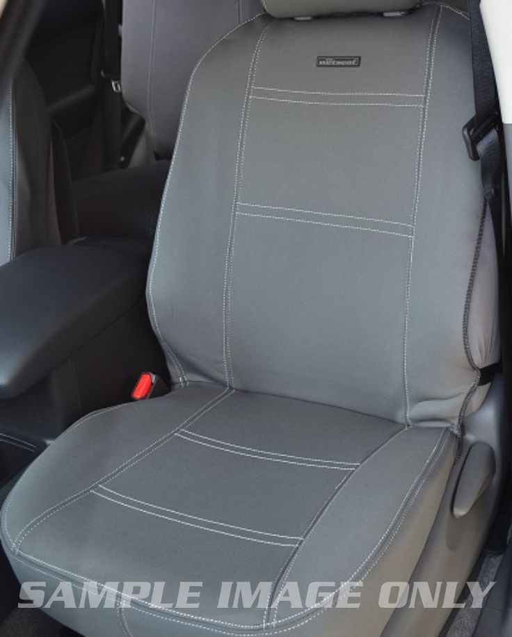 Premium neoprene Airbag safe front seat cover fits Toyota Landcruiser 200-Series