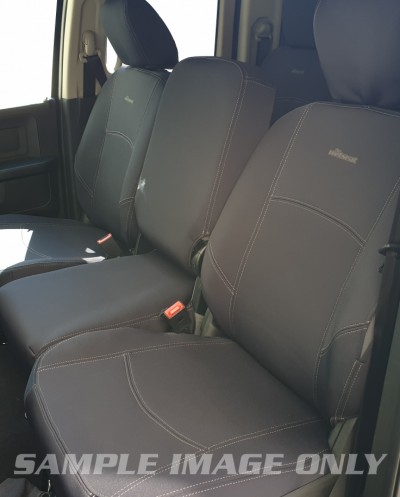 Dodge Ram 1500 Express Unlocked Middle Seat In Front Row Wetseat Neoprene Covers 2018 On - 2018 Ram 1500 Seat Covers Australia